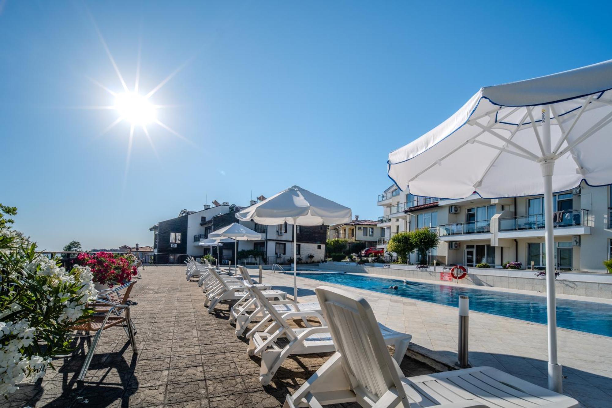 Apolon Complex Aparthotel Szozopol Kültér fotó